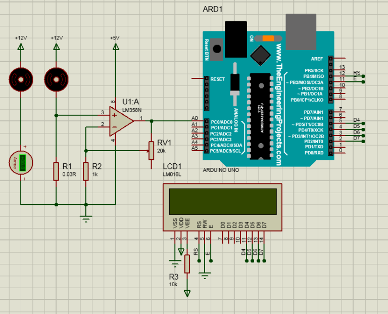 Đo dòng điện DC bằng Arduino Dien Tu Bi